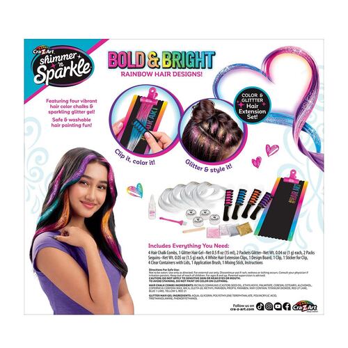 Extensiones Cabello y Color Shimmer & Sparkle