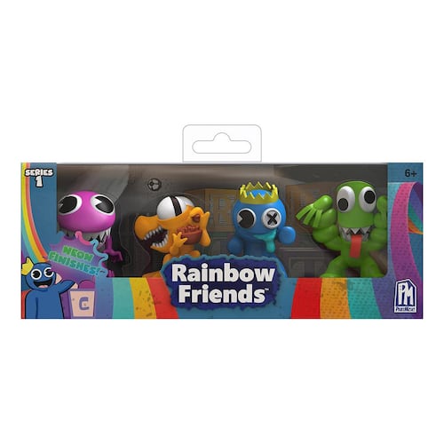 Pack 4 Figuras Coleccionables Rainbow Friends