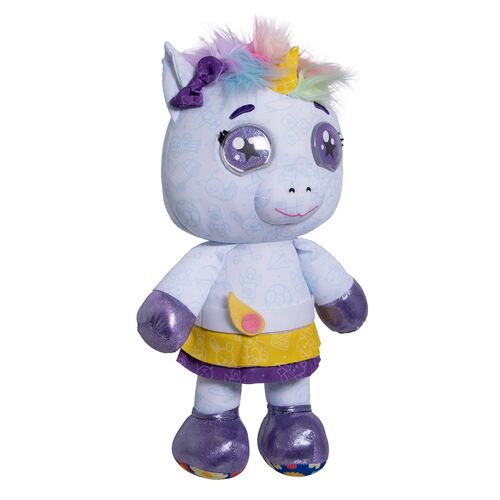 Peluche Pintable 12" Pintashinymals ¡Osito o Unicornio! ¡Colecciónalos!