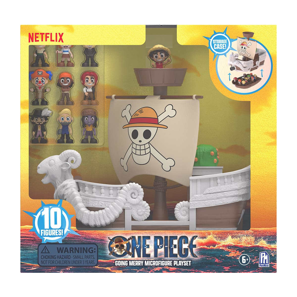 Minifiguras One Piece Serie 1 - 10 Personajes Misteriosos De 2.5 Pulgadas - Colección Oficial De Netflix