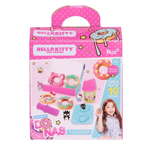 Set para Hacer Donas SANRIO de Masa Moldeable Hello Kitty