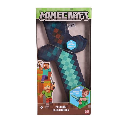 Peluche con Sonidos MINECRAFT de 14 Pulgadas