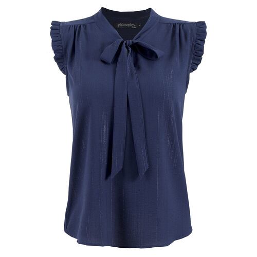 Blusa Con Corbatín Philosophy Jr.