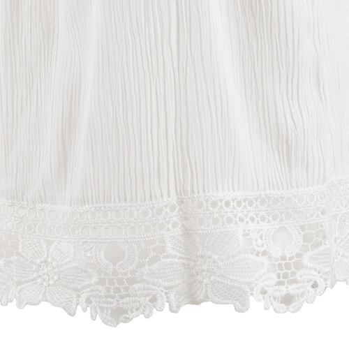 Blusa halter CH color blanco Philosophy Jr.