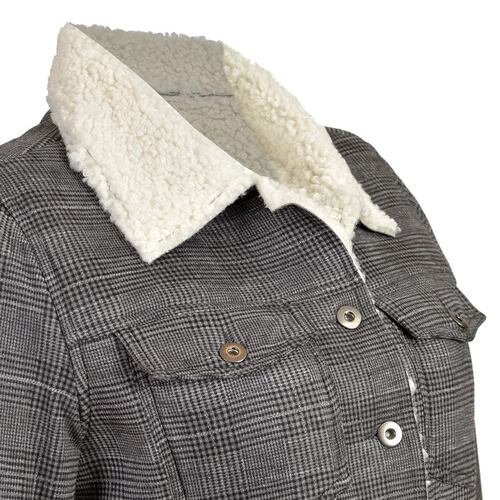 Chamarra Con Peluche Philosophy Jr. Mediana gris