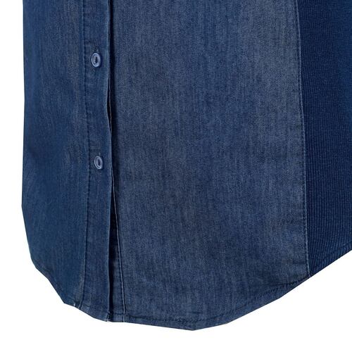 Blusa Philosophy Jr. Camisero Ch azul claro