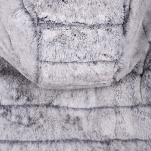 Chamarra Reversible Philosophy Jr. Mediana gris