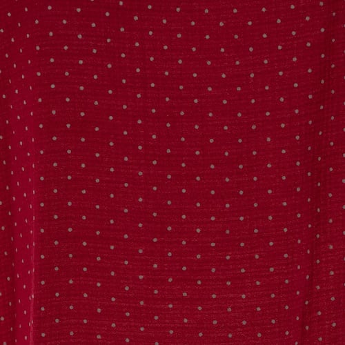 Blusa con olan G color rojo combinado Philosophy Jr.