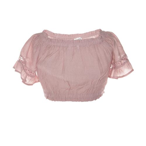 Blusa con Elástico Rosa M Philosophy Jr.