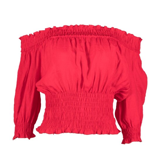 Blusa Con Resorte Philosophy Jr. G Rojo