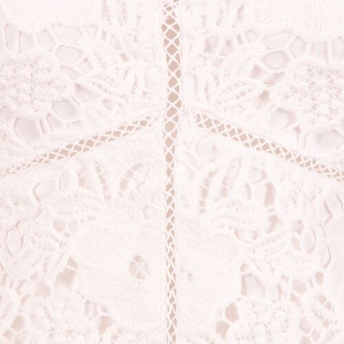 Blusa Philosophy Jr. encaje M blanco