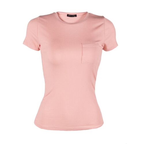Playera Philosophy Jr. con bolsillo G rosa