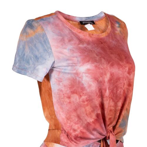Conjunto Tie Dye Philosophy Jr. M azul combinado