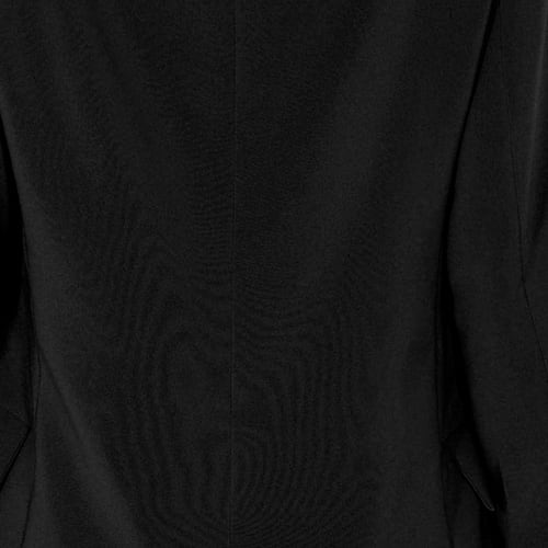 Saco para mujer con solapa y bolsas simuladas Philosophy talla chica color negro modelo 80080JY