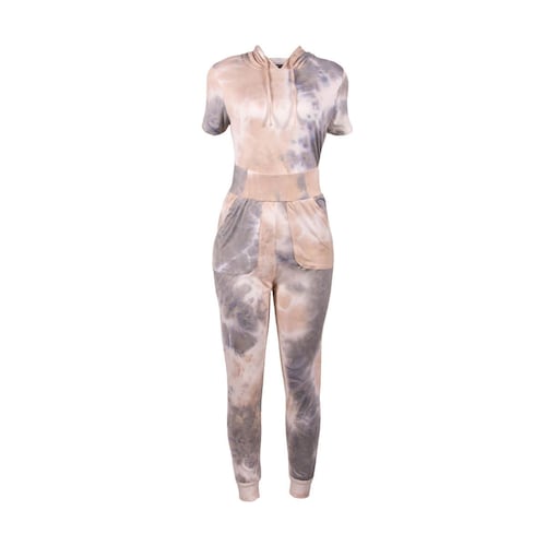 Conjunto Tie Dye Philosophy Jr. G beige combinado