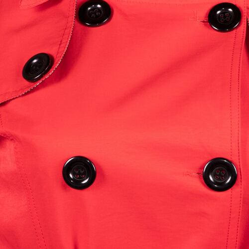 Gabardina con Cinturón Philosophy Jr. G Rojo