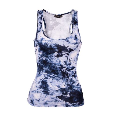 Playera Tie Dye Philosophy Jr. Ch Azul Combinado