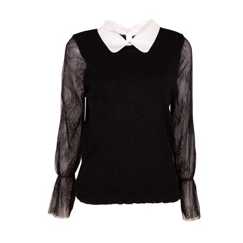 Suéter combinado Philosophy Jr Ch negro
