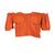 Blusa Con Broches Philosophy Jr G Naranja Obscuro