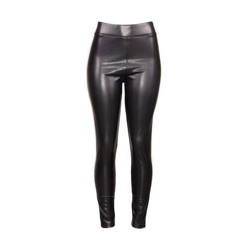 Leggings tipo piel Philosophy Jr G negro