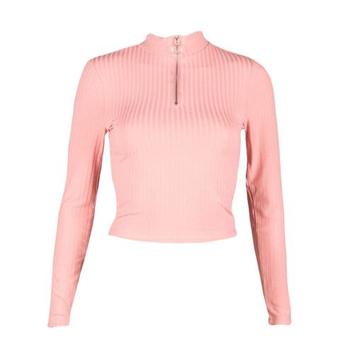 Blusa Con Cierre Philosophy Jr Ch Rosa