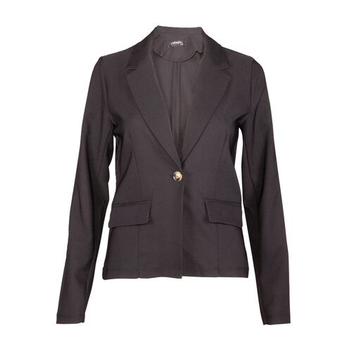 Saco Con Solapa Philosophy Jr M Negro
