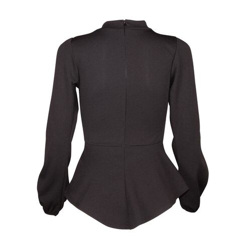 Blusa con abertura Philosophy Jr M negro