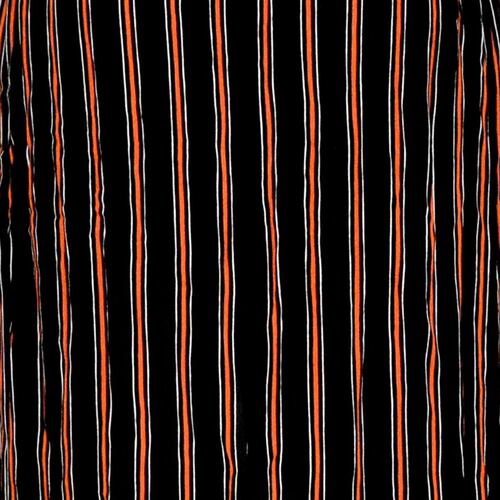 Vestido rayas Philosophy Jr M Negro Combinado