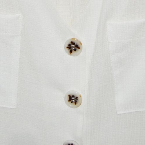 Blusa escote V Philosophy Jr Ch Hueso