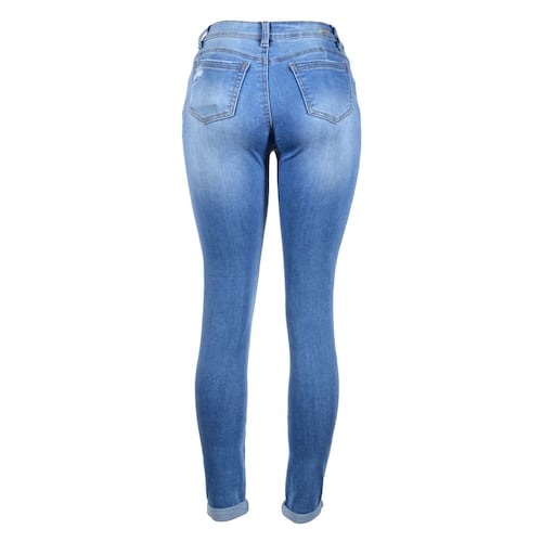 Jeans skinny Philosophy Jr 7 Azul Claro
