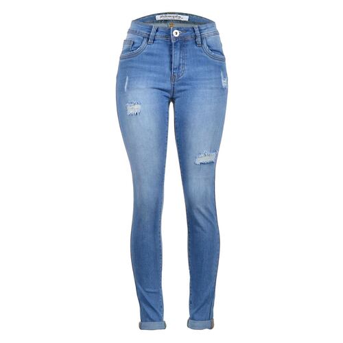 Jeans skinny Philosophy Jr 9 Azul Claro