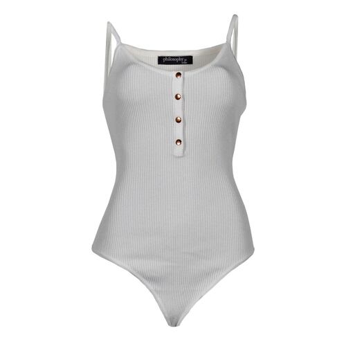 Body con botones Philosophy Jr Ch Blanco