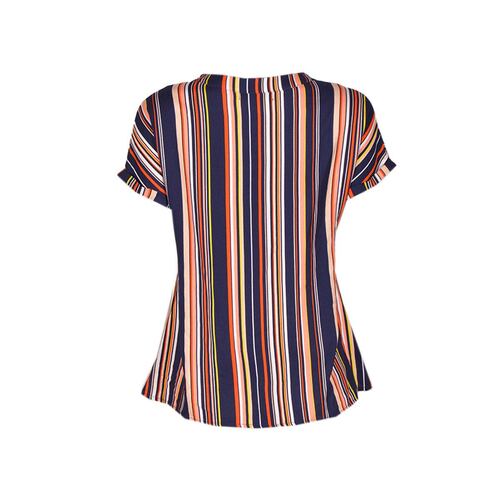 Blusa rayas Philosophy Jr M negro combinado