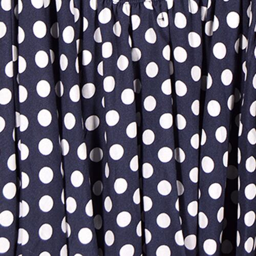 Vestido puntos Philosophy Jr M negro combinado
