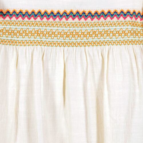 Blusa con aplicaciones Philosophy Jr M crema