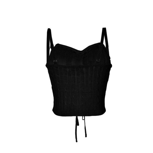 Blusa con jareta Philosophy Jr G negro