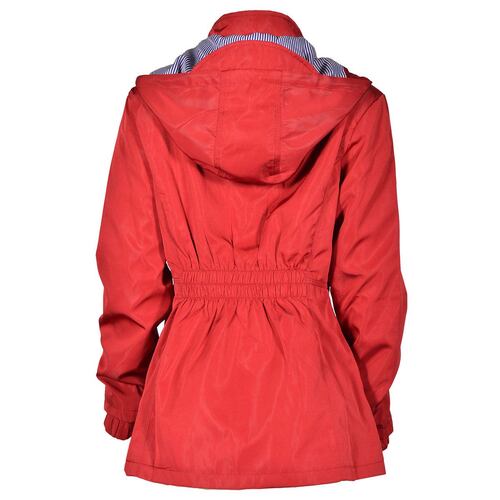 Gabardina cuello alto Philosophy Jr Ch rojo obscuro