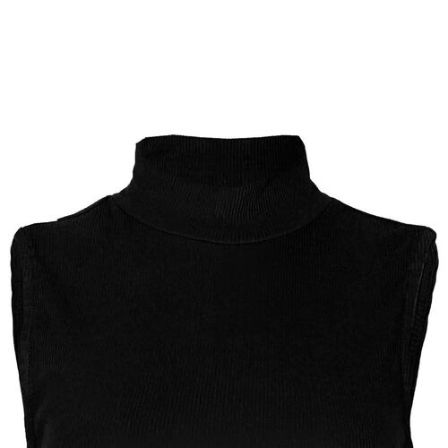 Playera con abertura Philosophy talla chica color negro modelo 73322