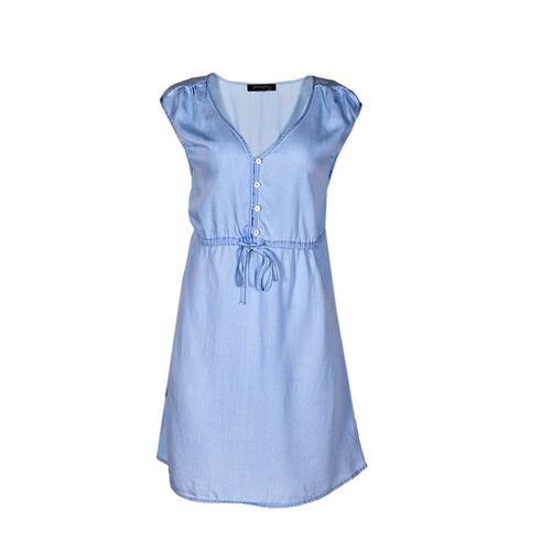 Vestido con jareta Philosophy Jr M azul
