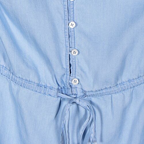 Vestido con jareta Philosophy Jr M azul
