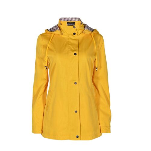 Gabardina con capucha Philosophy Jr talla grande color amarillo modelo gch2210