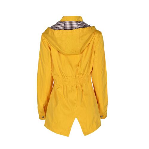 Gabardina con capucha Philosophy Jr talla grande color amarillo modelo gch2210