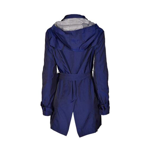 Gabardina con cinturón Philosophy Jr talla mediana color azul modelo GTL2135