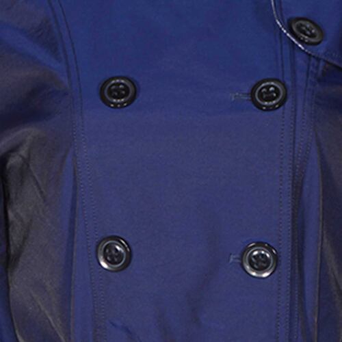 Gabardina con cinturón Philosophy Jr talla mediana color azul modelo GTL2135