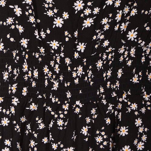 Rumper flores Philosophy Jr talla chica color negro combinado modelo 3647rm