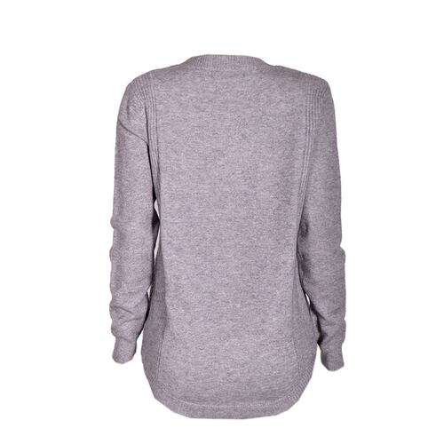 Sueter estampado Philosophy Jr talla mediana grande color gris modelo BS09J