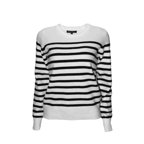 Suéter rayas Philosophy Jr. talla mediana color blanco combinado modelo HI104