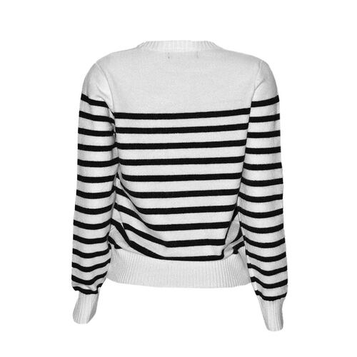 Suéter rayas Philosophy Jr. talla mediana color blanco combinado modelo HI104