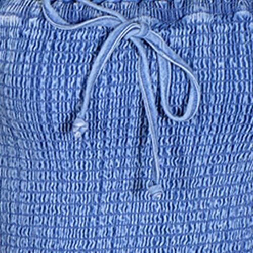 Vestido smoc Philosophy jr talla grande color azul modelo DD1356