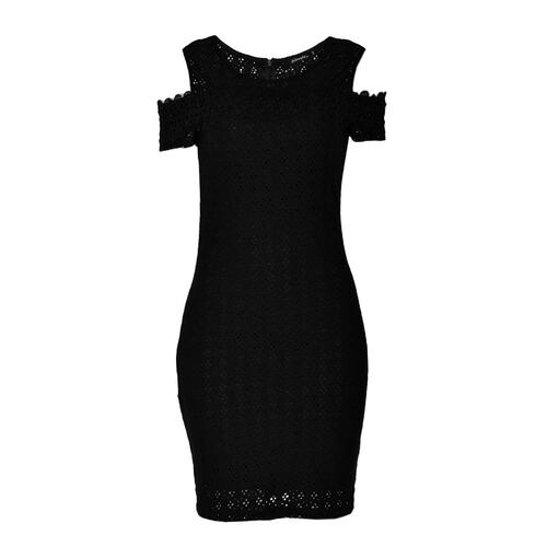 Vestido de encaje Philosophy talla chica color negro modelo 70418